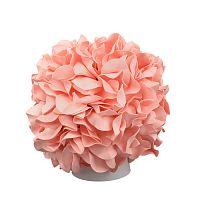 Светильник настольный Гортензия Uniel ULW-R07 E27 220В Лосось картинка 